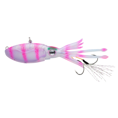 Nomad Design Squidtrex 55mm Soft Vibe Plastic Fishing Lure #Pink Tiger